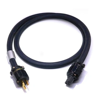 Hi-End 15A IEC 3 pins Gold Plated Power Cord