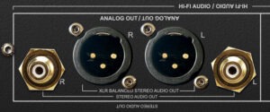 zappiti signature hi-fi analog ouput xlr rca