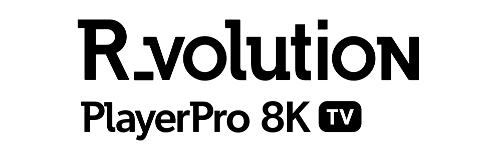 R_volution PlayerPro 8K TV